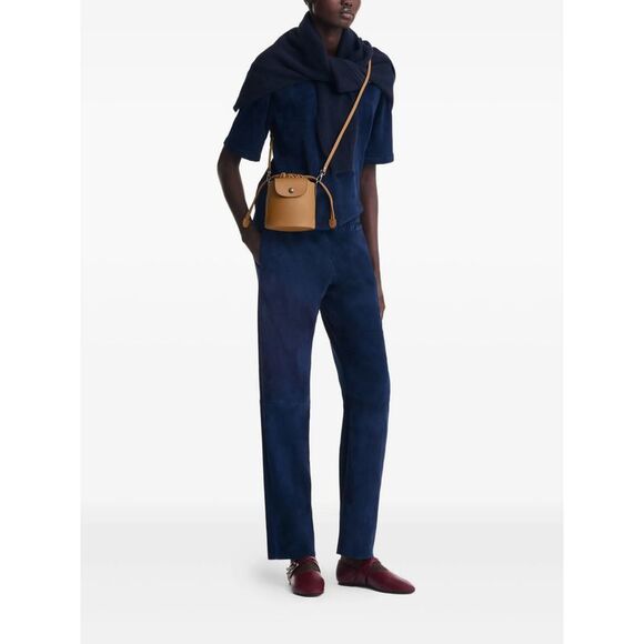 Longchamp Paris Handbags - Longchamp Paris Brown Bucket Bags Women